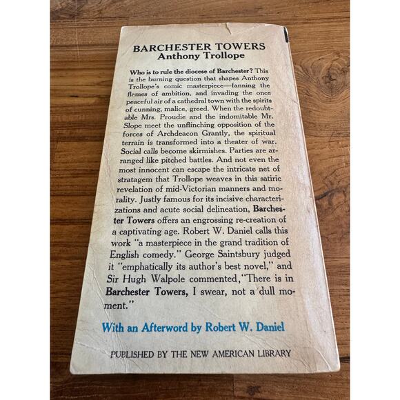 Barchester Towers by Anthony Trollope - Signet Classics - Picture 8 of 9